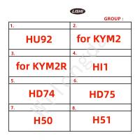 105-127 Lishi 2 In 1 Hu92for KYM2สำหรับ KYM2R HI1 HD74 HD75 H50 H51H60/FO20 KIA2018 = SRT2018 TOY51 HU134อุปกรณ์ช่างกุญแจ HON63