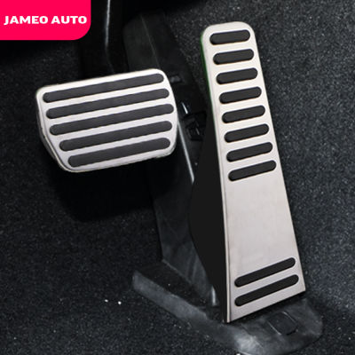 Jameo Auto for Volvo XC60 XC90 S90 V90 2018 -  Stainless Steel Car Accelerator Fuel Pedal Brake Foot Rest Pedals Cover