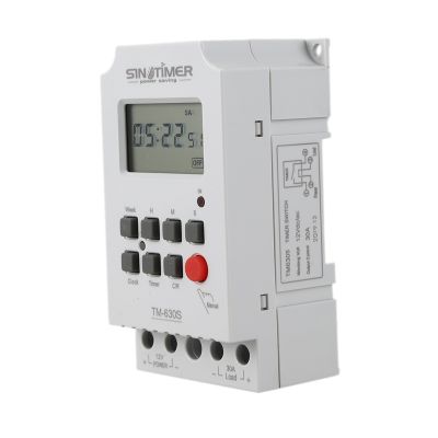 Sinotimer Seconds Control Timer Switch Large Screen Digital Display Hot Pin Voltage Output Time Controller