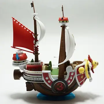 28cm One Piece Merry Figure Thousand Sunny Pirate Ship Navy Boat