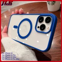 【For iPhone 14 Case】Magsafe Case For iPhone 11 12 Mini 13 Pro 14 Plus 14 Pro Max Clear Acrylic Bumper Magnetic Cover