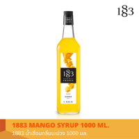 [⚡3 ขวดลด 50 บาท⚡]1883 น้ำเชื่อมกลิ่นมะม่วง 1000 มล./1883 MANGO SYRUP 1000 ml.
