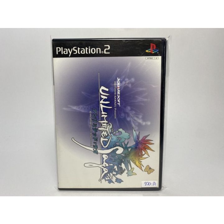 แผ่นแท้-ps2-japan-unlimited-saga