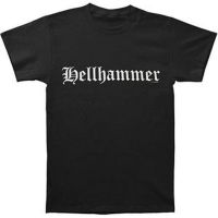 เสื้อยืดแขนสั้น พิมพ์ลายโลโก้ภาษาอังกฤษ Hellhammer Old English Death Is Real พลัสไซซ์ ของขวัญวันเกิด สําหรับผู้ชาย XS-6XLS-5XL