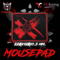 แผ่นรองเมาส์ ONIKUMA Gaming Mousepad ขนาด 180x220x1.5 mm. / 300x780x3 mm. ลวดลายและสีที่ดุดัน เหมาะกับเกมส์เมอร์ทุกท่าน (รับประกันสินค้าภายใน 7 วัน)