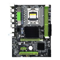 X58 PRO Motherboard LGA 1366 DDR3 DIMM PCIE X16 8 USB Interface Motherboard Supports RECC RAM and Xeon I7 Series CPU