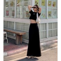 Spot parcel post mini-style long skirt "Ivy maxi skirt"