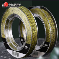 LOCO FISH สาย PE ถัก 8 สีเหลือง เหนียว ทน ยาว 100 เมตร - Fishing line wire 13-100LB for Carp Fishing