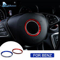 HOT สติกเกอร์โลโก้ติดพวงมาลัยรถยนต์ สําหรับ Benz W204 W205 CLA