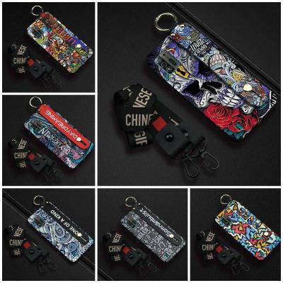 Fashion Design Anti-dust Phone Case For ZTE Blade A52 Lite cover Waterproof Wristband Soft Dirt-resistant Shockproof