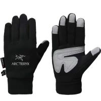 U.s.arcteryx ถุงมืออบอุ่นกลางแจ้งฤดูหนาวและกันหนาวของแท้สำหรับผู้ชายกันลมปีนเขาเล่นสกีและขี่จักรยานผู้หญิงถุงมือขับรถกันลื่นถุงมือหน้าจอสัมผัสสไตล์อเมริกัน