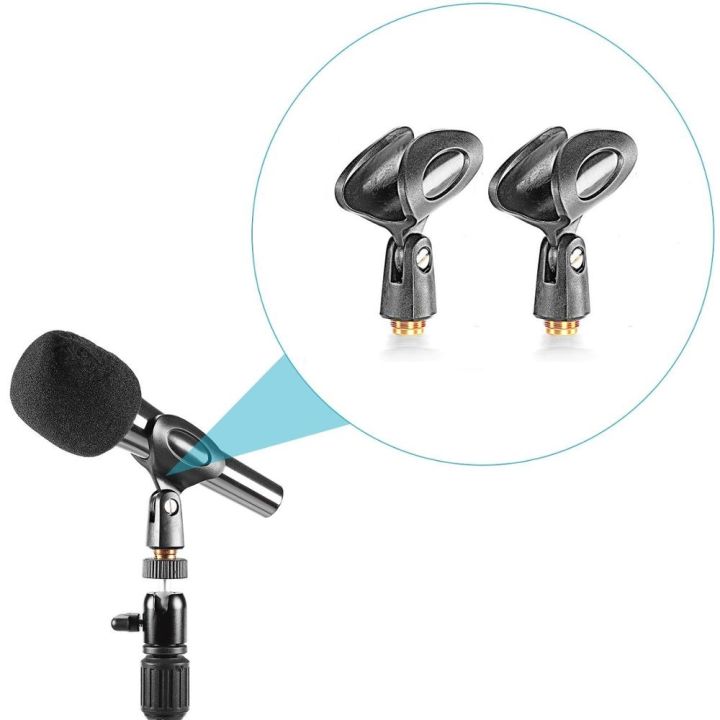 bolymic-mic-clamp-for-sennheiser-mzq1-wireless-mic-clip-holder-clamp-skm-handheld-2-pack