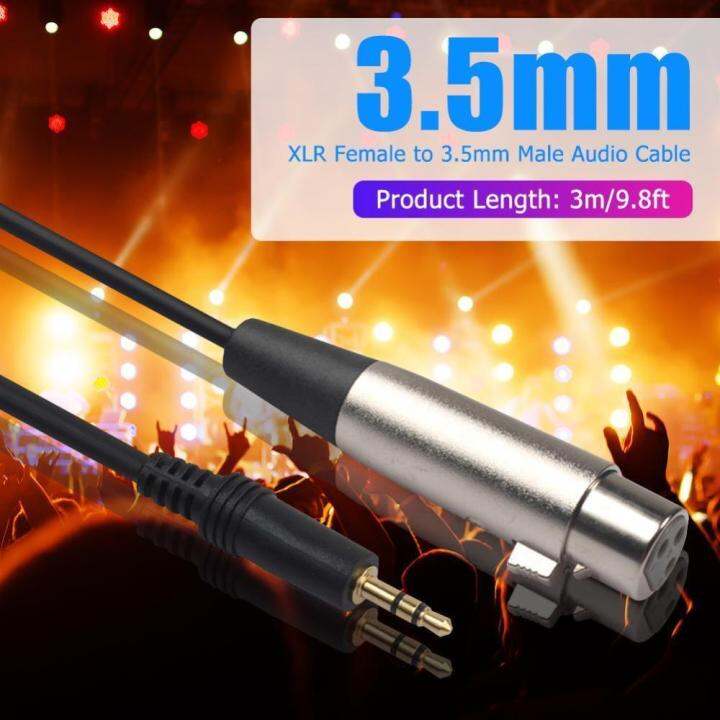 3-pin-xlr-ตัวเมียถึง3-5มม-1-8นิ้วสายเสียงไมค์ตัวผู้แจ็คสเตอริโอ