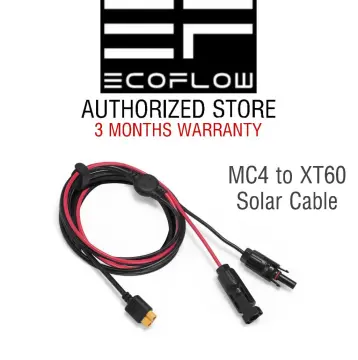 Solar Connector to XT60i Charge Extension Cable 10FT 12AWG