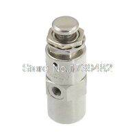 4.5mm Thread 2 Position 5 Way Cylindrical Flat Button Air Pneumatic Valve