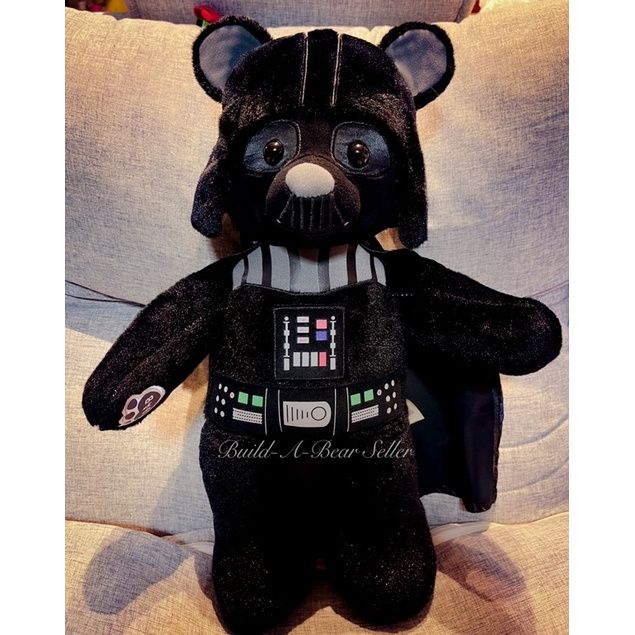 ตุ๊กตาหมี-สตาร์วอ-ดาธเวเดอร์-star-wars-darth-vader-บิ้วอะแบร์-build-a-bear-workshop-มือสองสภาพดีมาก