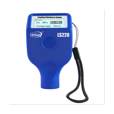 Linshang LS220 Coating Thickness Gauge Paint Film Meter for 2000Um Ferrous Non-Ferrous for Car Dry Film