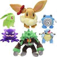 ตุ๊กตาภาพอนิเมะโปเกมอน Zamazenta &amp; Zacian Peluche Charizard X &amp; Y ตุ๊กตา Stitch Eevee Reshiram Giratina Mew นุ่มยัดไส้สำหรับเป็นของขวัญเด็ก