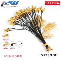 5 Pcs/Lot IPEX to SMA SMA Connector Cable Female to UFL/ u.FL/ IPX/IPEXRF Coax Adapter Assembly Pigtail Cable 1.13MM RP-SMA-KY