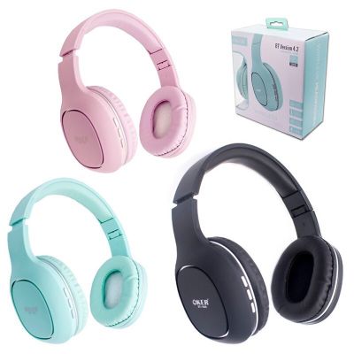 หูฟังบลูทูธ wireless oker BT-1608 สีพาสเทล เสียงดีกระชับ version 4.2