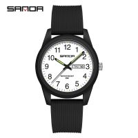 Quartz Watches For Men Student Sport 50M Waterproof Fashion Luminous Pointer Wristwatch Silicone Soft Strap Watch Clock New 2023