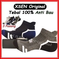 Stokin Kerja Lelaki Stokin Tebal Stokin Sport Casual Bamboo Charcoal Ankle Deodorant Socks Xsens Prosoft PSK80802