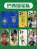 เคส iPhone 14 Pro Max เคสมือถือทีมชาติบราซิล Apple 14 iPhone 13 Neymar 2022 Neymar 12promax อุปกรณ์ต่อพ่วงฟุตบอลโลก 11 เสื้อ 8plus ฟุตบอล xr star x เหมาะสำหรับ IQ Huawei vivo