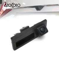 CCD HD รถ Trunk Handle กล้องด้านหลังสำหรับ Audi A4 A5 S5 Q3 Q5ย้อนกลับที่จอดรถกล้อง