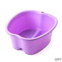 Plastic Large Foot Bath Spa Tub Basin Bucket for Soaking Feet Detox Pedicure Massage Portable