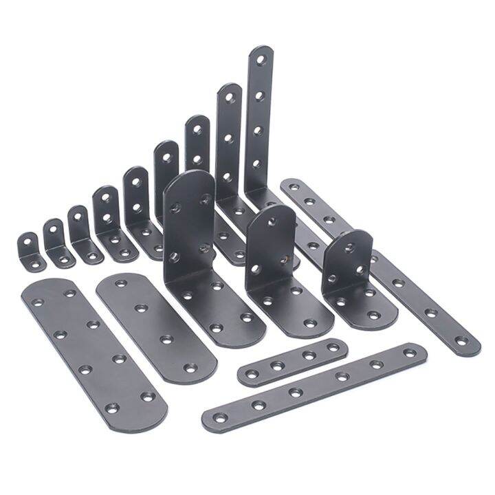 2pcs-carbon-steel-corner-bracket-black-l-shaped-brackets-with-screws-furniture-hardware