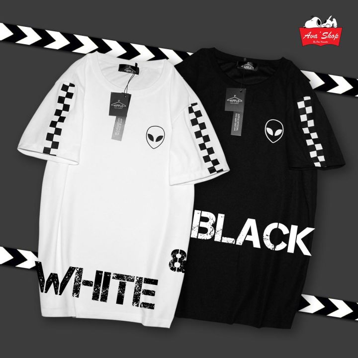 เสื้อเอเลี่ยน-black-amp-white