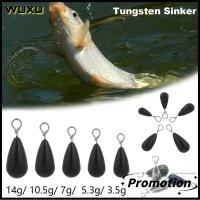 WUXU Sinkers เส้น เครื่องมือ ขั้วต่อเบ็ด กีฬา บันเทิง รอกตกปลา น้ำหนัก น้ำตาหยดช็อต ตกปลาน้ำหนัก Sinker