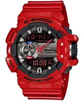 นาฬิกา Casio G-Shock ผู้ชายหน้าปัดอนาล็อก-(Red)-GBA-400-4