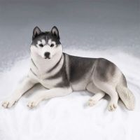 Husky Silicone Mould 3D Cute Siberian Husky Epoxy Resin Aromatherapy Plaster Mould Pet Dog Mold Customization Bread Cake  Cookie Accessories