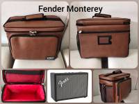 fender Monterey กระเป๋าใส่ลำโพง fender Monterey แบบ หนัง (pvc)สีน้ำตาลคลาสสิค จาก Easicase