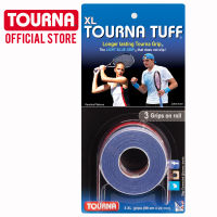 Tourna Tuff 3XL Overgrip Dry Feel  กริปพันด้ามไม้เทนนิส ไม้แบดมินตัน แบบแห้ง Blue-3 XL grips on roll   for Tennis &amp; Badminton สีฟ้า