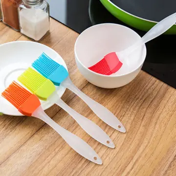 1pc ,Brush head Random Color Silicone Pastry Brush, Basting Brush