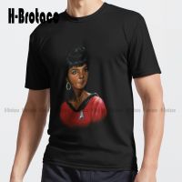 Nichel Nichols Rip Nichelle Nichols T-Shirt Crew Neck Shirts For Custom Aldult Teen Unisex Digital Printing Tee Shirts