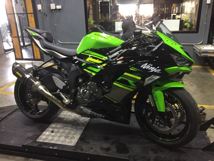 pr2-คอท่อ-slip-on-kawasaki-zx6r-เอาหม้อพักออก