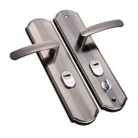 Aluminium Alloy Door Handle Universal Security Door Handle Pair Lock Thickened Panel Handle Door Lock Household Hardware