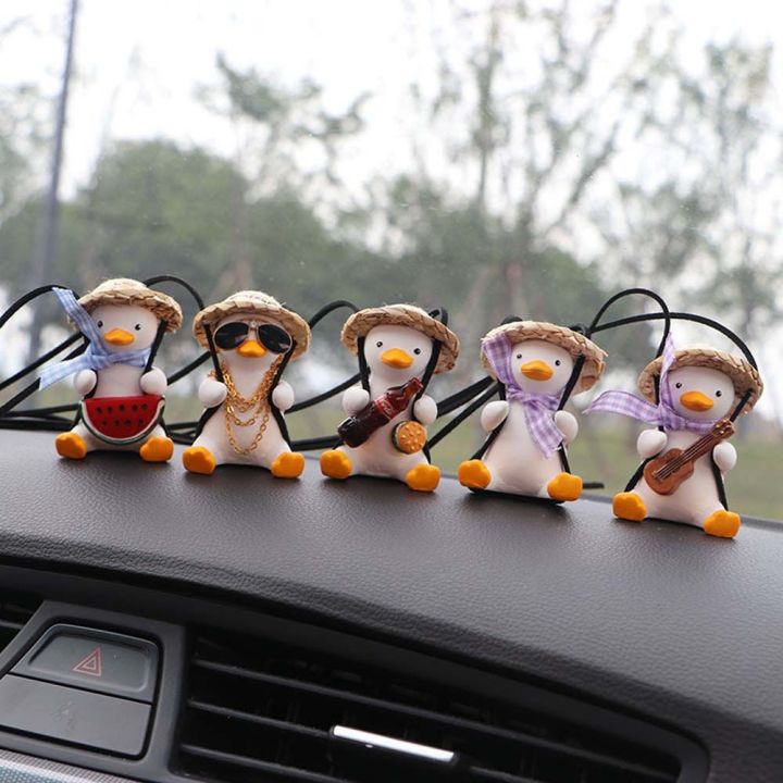 Swinging Duck Car Hanging Ornament, Car Interior Rear View Mirrors Charms  Pendant, Auto Decoration Accessories Ornament,car Mirror Hanging  Accessories