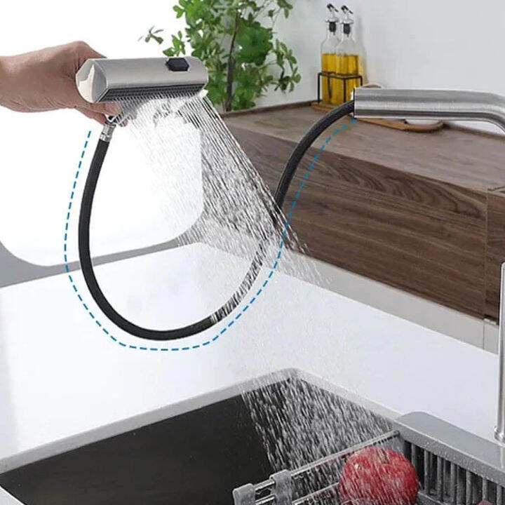 MRB Waterfall Kitchen Faucet Splashproof Extension Faucet Aerator Large