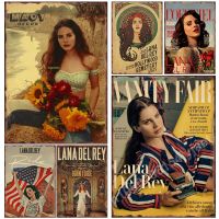 Lana Del Rey นักร้องโลหะดีบุกเข้าสู่ระบบโปสเตอร์-ที่ดีสำหรับตกแต่งบ้าน,พรรค,หอพักนักศึกษา,ห้องนอน,ห้องนั่งเล่นตกแต่งผนัง,ของขวัญวันเกิด