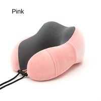 【CW】 Multifunctions U-shaped Memory Foam Plane Neck Pillows Magnetic Cervical Headrest Cushion