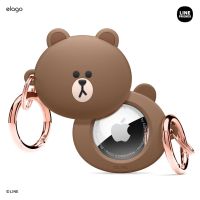 ELAGO เคสแอร์แทค Line Friends Burger Time Case AirTag