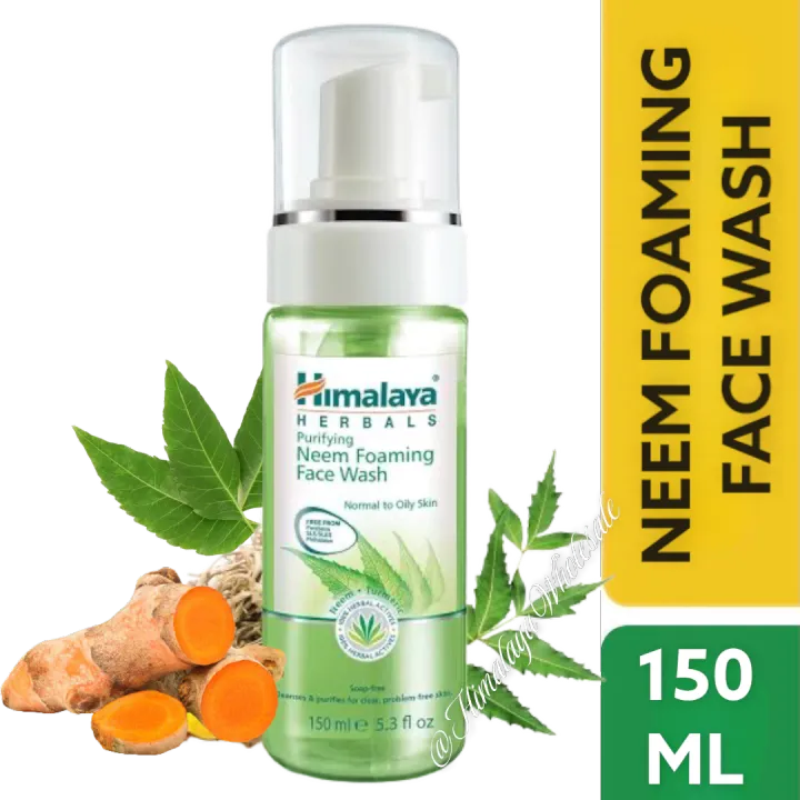 Himalaya Purifying Neem Foaming Face Wash 150ml. Lazada.co.th