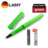 LAMY Safari Rollerball Pen ของแท้100% （สีเขียว）ปากกาโรลเลอร์บอล ลามี่ , ไส้ปากกาโรลเลอร์บอล LAMY M63 หัว M