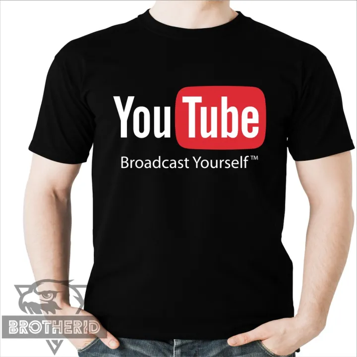 Youtube Broadcast Yourself Shirt | Lazada PH