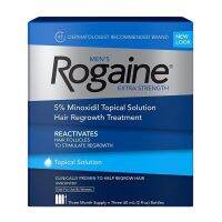 Rogaine Extra Strength Solution 5% สูตรน้ำ [Pack of 3]