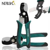 Wire Stripper Cable Cutter 8 TUOSEN Multi-function Wire Stripping Tool Crimping Pliers Wire Cable Stripper Spring Design